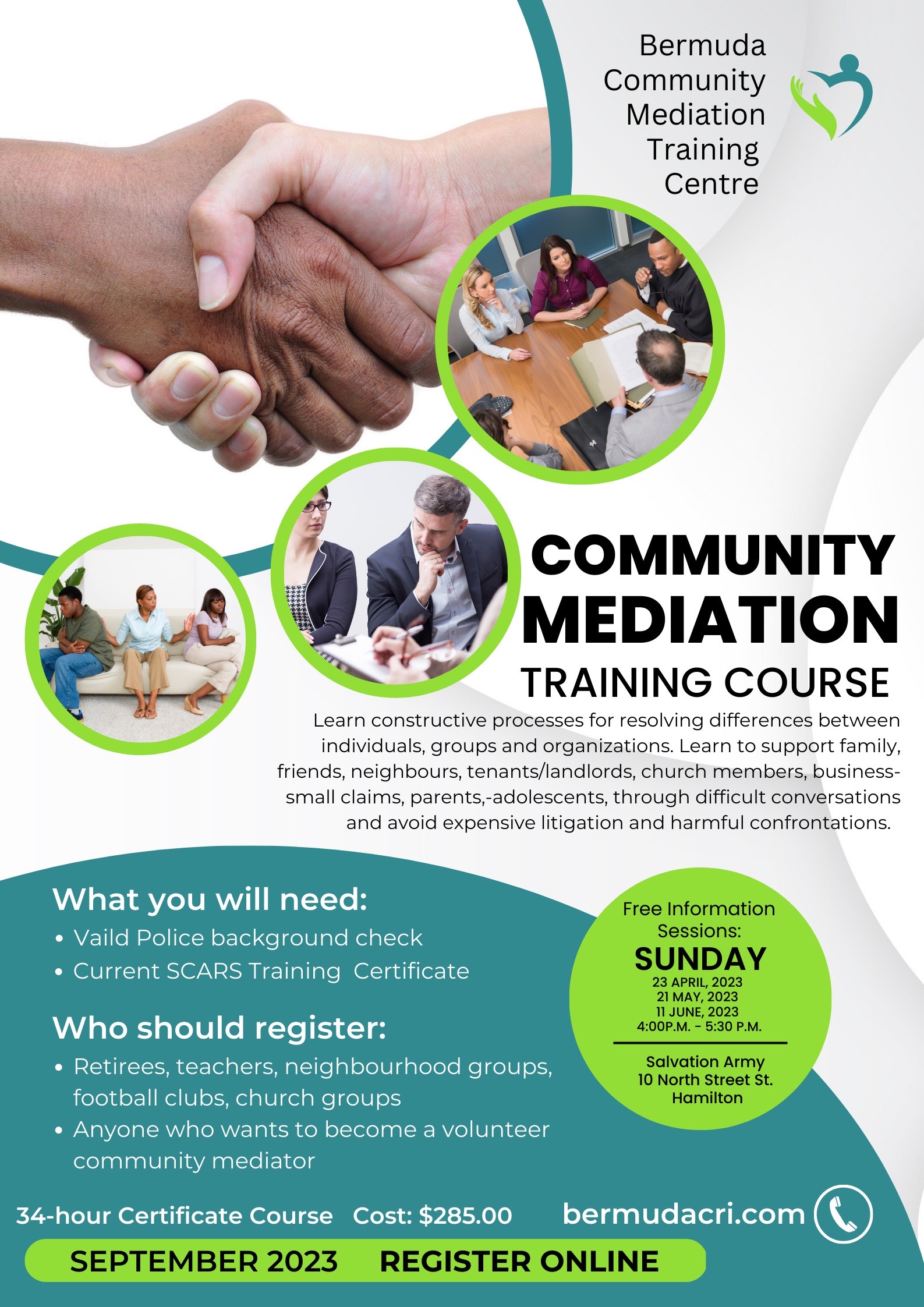 Bermuda Community Mediation Training 